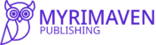 Purple owl logo with the words ‘Myrimaven Publishing’.